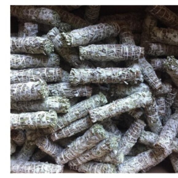 Meditation Insense Holder & White Sage Smudge Sticks Pack1 Combo Pack - Picture 6 of 9